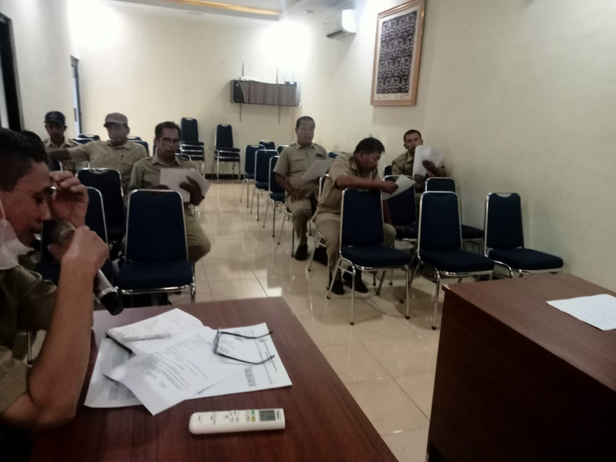 Rapat Koordinasi Pamong Kalurahan Gilangharjo
