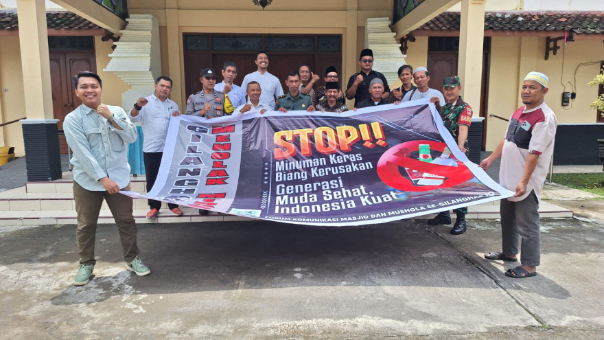 Audiensi Forum Komunikasi Masjid dan Mushola Gilangharjo Dalam Rangka Tolak Miras dan Narkotika